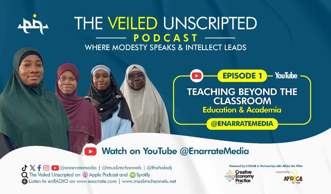 The Veiled Unscripted — official Episode 1 poster